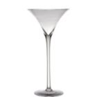 Alternate image 0 for BIDK Home 19.5" Clear Contemporary Martini Glass Vase Tabletop Decor - Medium