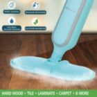 Alternate image 2 for Brentwood 1100 Watt Steamer Mop in Blue