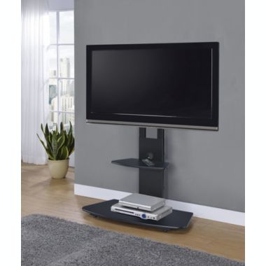 Proman Products Home Indoor Decorative Black Macro TV Stand. View a larger version of this product image.