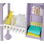 Alternate image 2 for Barbie Baby Doctor Playset with Brunette Doll, 2 Infant Dolls, Exam Table and Accessories