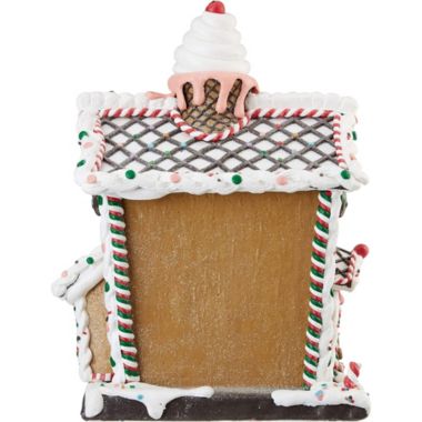 Kurt Adler Battery-Operated Light-Up Gingerbread House Table Piece, 14". View a larger version of this product image.
