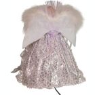 Alternate image 1 for Kurt Adler (AD2001) Fiber Optic LED Silver Angel Treetop Tree Topper, 12