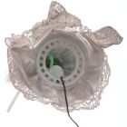 Alternate image 3 for Kurt Adler (AD2001) Fiber Optic LED Silver Angel Treetop Tree Topper, 12