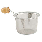 Stainless Steel Mesh Strainer with Wooden Handle - 3in Diameter by English Tea Store