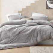Byourbed I Know You Know Coma Inducer Oversized Comforter - King - Quiet Gray