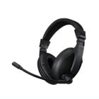 Alternate image 0 for Adesso - Headset Stereo with Boom Mic USB Multi-Media Volume Controls Comfortable Adjustable Headband - Black (Xtream H5U)