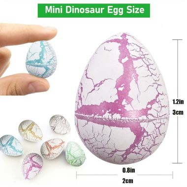 Department Store 4Pcs Assorted Color Easter Dinosaur Hatching Eggs - Crack and Grow In Water Perfect for  Color Hunting Game, Easter Basket Stuffers, Birthdays Party Favors For Toddler Kids. View a larger version of this product image.