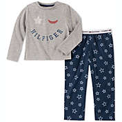 Tommy Hilfiger Toddler Little & Big Girls 2 Pc Star Print Pajama Size XXS