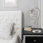 Alternate image 2 for Elegant Designs Home Decorative Caged In Metal Table Lamp, Chrome