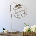 Alternate image 3 for Elegant Designs Home Decorative Caged In Metal Table Lamp, Chrome