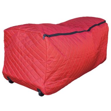 Northlight Expandable Quilted Rolling Christmas Tree Bag For Trees 6-9ft. View a larger version of this product image.