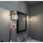 Alternate image 3 for ELE Light & Decor Arman 1-Light Black Wall Sconce