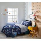 Alternate image 3 for Saturday Park Grey Stars 100% Organic Cotton Sheet Set