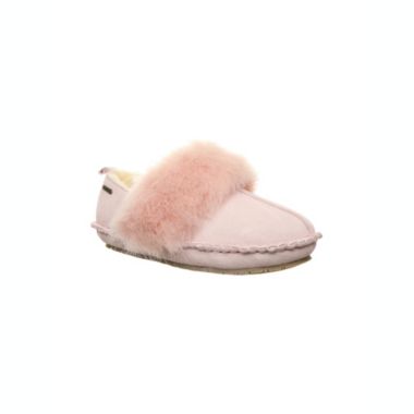 BearPaw Women's Kimbertree Sheepskin Flats - Pale Pink - 8 M. View a larger version of this product image.