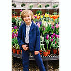 Alternate image 3 for Hope & Henry Boys&#39; Classic Seersucker Suit Jacket, Infant, 18-24 Months