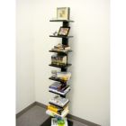 Alternate image 3 for Proman Products Contemporary Decorative Spine Standing Book Shelves, Black