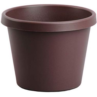 The HC Companies Classic Garden Planter- Chocolate - 8 inch. View a larger version of this product image.