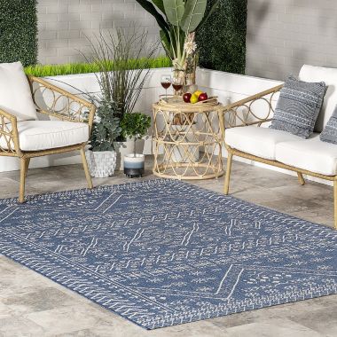 nuLOOM Kandace Bohemian Indoor and Outdoor Area Rug. View a larger version of this product image.