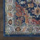 Alternate image 1 for Nourison Global Vintage 2' x 4' Blue/Multicolor Area Rug Persian Traditional Center Medallion by Nourison