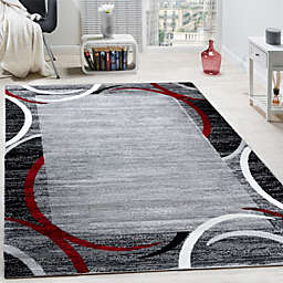 Paco Home Modern Area Rug for Living Room Classic Design with Border