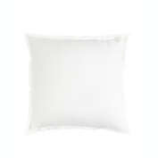 Bright White Linen Pillow