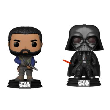 Funko Pop! Set of 2 Star Wars Obi-Wan Kenobi - Obi-Wan Kenobi - Vader & Kawlan Roken. View a larger version of this product image.