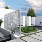 Alternate image 0 for Neutypechic 6.33 ft. H x 3.93 ft. W Laser Cut Metal Privacy Screen,24"*48"* 3 panels