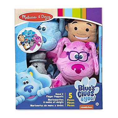 Melissa And Doug Blues Clues And You Hand And Finger Puppets Set. View a larger version of this product image.