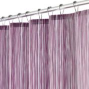 mDesign Linear Print - Fabric Shower Curtain