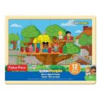 Alternate image 0 for Fisher Price Big Adventure 12 Piece Wood Puzzle (Colors/Styles Vary)