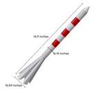 Alternate image 2 for Noa Store 3 1/4" Plastic Golf Tees - 150 Tees In Bulk - White