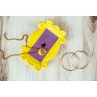 Alternate image 1 for Friends TV Show Ceramic Trinket Tray   Authentic Replica Of Monica Geller's Picture Frame Peephole   Decor Accent And Storage Dish For Jewelry, Accessories, Keys, Small Valuables   4 x 6 Inches