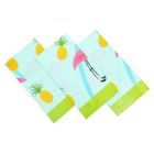 Alternate image 3 for Blue Panda 3 Pack Flamingo Tablecloth, Tropical Hawaiian Party Supplies, Pineapple Birthday Decorations (54 x 108 In)