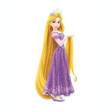 Roommates Decor Disney Princess Rapunzel Giant Wall Decals with Glitter. View a larger version of this product image.