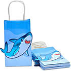 Alternate image 0 for Blue Panda Shark Birthday Party Favor Gift Bags (Blue, 9 x 5.3 x 3.15 in, 15 Pack)