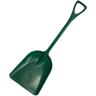 Bully Tools One-Piece Poly Scoop/Shovel With D-Grip Handle, Green, 42 in. View a larger version of this product image.