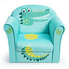 Alternate image 2 for Costway Kids Crocodile Armrest Upholstered Couch