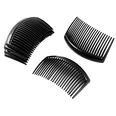 Unique Bargains Hair Comb Wedding Bridal Veil Comb Silver Hair Clip  Accessories, Women Plastic Handmade 23 Tooth Hair Comb Clip DIY Jewelry  Material Accessories Black 8 Pieces | Bed Bath & Beyond