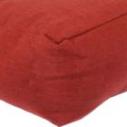 Alternate image 2 for Sunnydaze Indoor/Outdoor Olefin Large Round Tufted Floor Meditation or Chair Cushion - 22" - Brick Red - 2pk