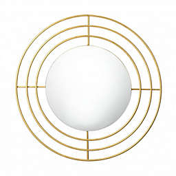Accent Plus Modern Gold Wall Mirror