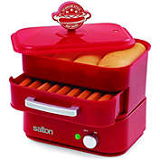 Salton HD1905 Steamer for Hot Dog Red