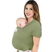 KeaBabies Baby Wraps Carrier, Baby Sling, All in 1 Stretchy Baby Sling Carrier for Infant (Dusty Olive)
