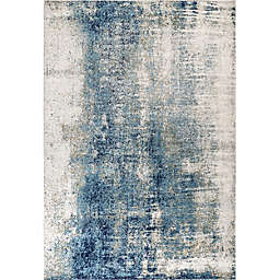 nuLOOM Dixie Contemporary Abstract Waterfall Area Rug, Blue, 5'x7'5