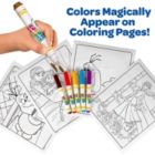 Alternate image 2 for Crayola Frozen Color Wonder Coloring Book & Markers, Mess Free Coloring, 18 Pages 5 Markers