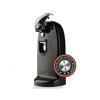 Hauz ACO758 Automatic Can Opener 3 in 1 Black. View a larger version of this product image.