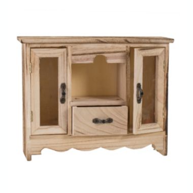 Freida and Joe French Vanilla Fragrance Spa & Skin Care Gift Set in Natural Wood Curio. View a larger version of this product image.