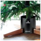 Alternate image 2 for Tree Nest Christmas Tree Stand Base for 10ft Real Trees Decoration Timber, Large Black