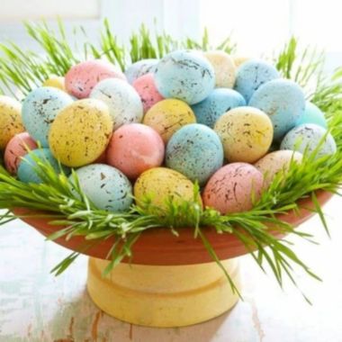 Department Store DIY Craft 20pcs Foam Easter Eggs - 2x3cm/0.8x1.2 Inch Painted Pigeon Bird Eggs - Happy Easter Basket Stuffer Decorations for Kids, Home Decor and Easter Party Supplies. View a larger version of this product image.