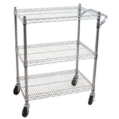 Oceanstar Design Group Oceanstar 3 Tier Heavy Duty All-Purpose Utility Cart. View a larger version of this product image.