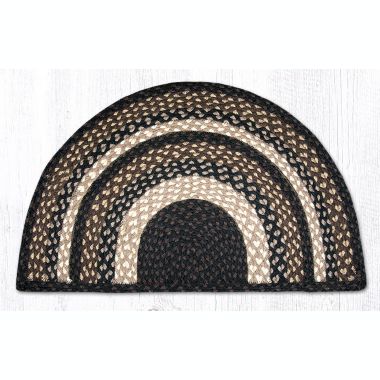 Earth Rugs SC-313 Mocha / Frappuccino Small Rug Slice 18 x 29 inch. View a larger version of this product image.